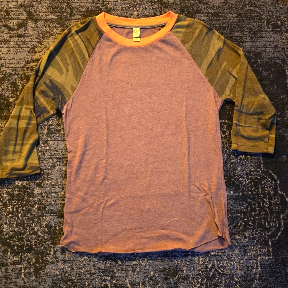 🔥🔥Raglan Sleeve Camouflage Shirt🔥🔥